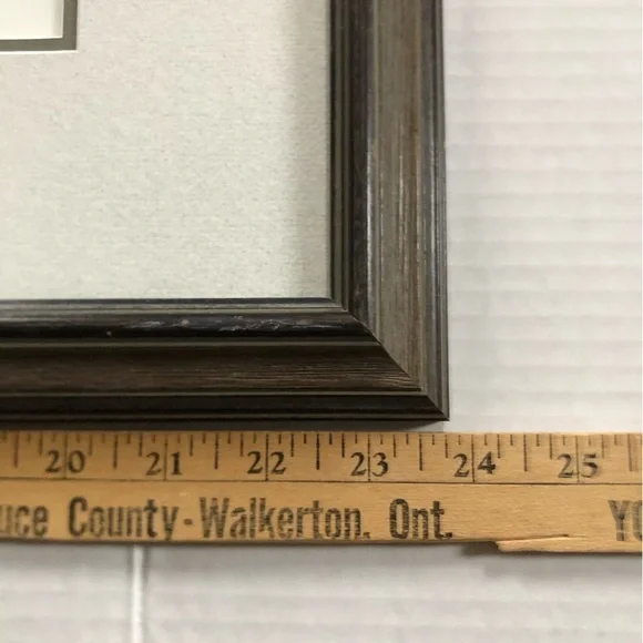 Winter Landscape Framed Artwork Signed - Picture 8 of 16